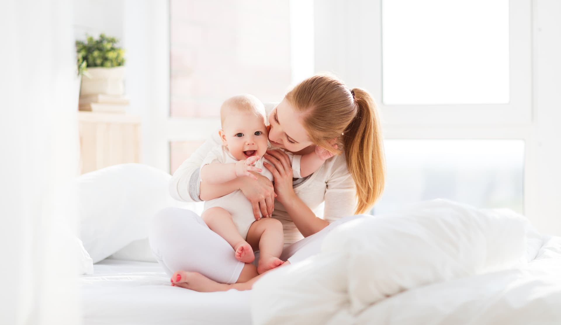 mutter kind ein baby zu bekommen
