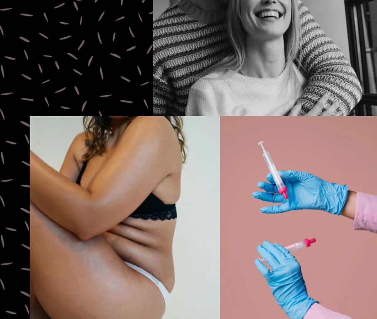 couple, woman and doctor 