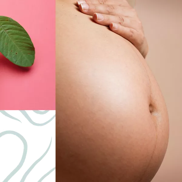hand holding fruit, pregnant belly, mother and daughter playing, plants