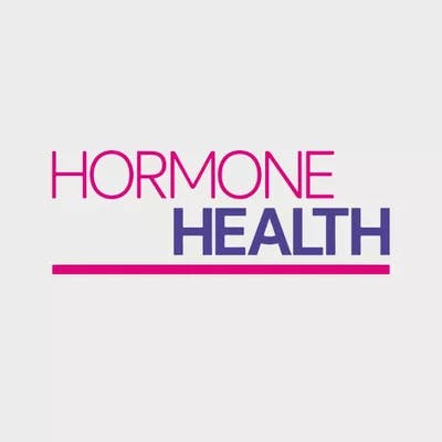 hormone health grey background